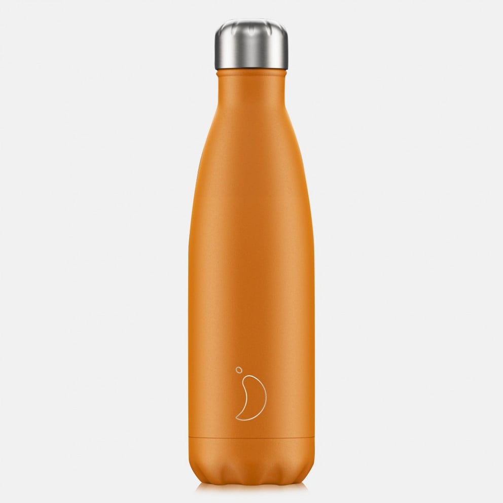 Chilly's Bottles Neon Orange Μπουκάλι Θερμός 500ml