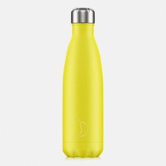 Chilly's Bottles Neon Yellow 500ml