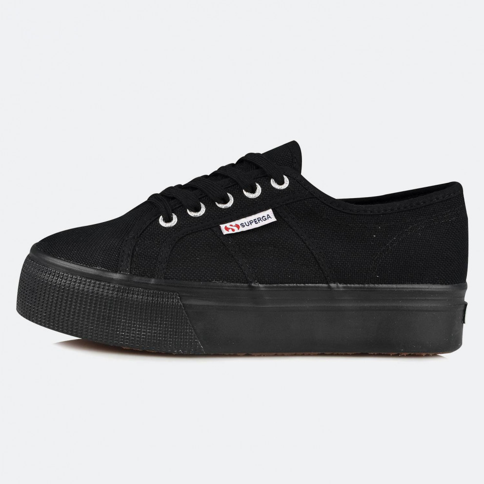 superga linea up and down black