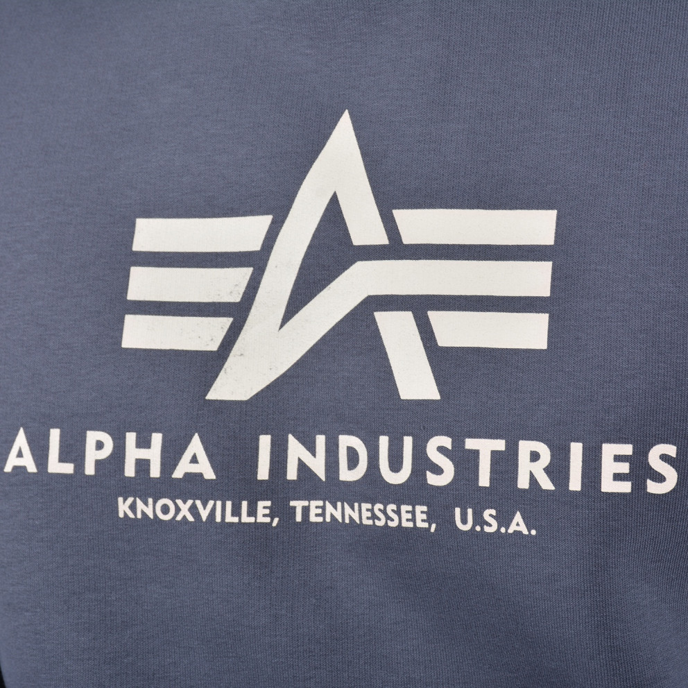 Alpha Industries Basic Ανδρική Μπλούζα Φούτερ