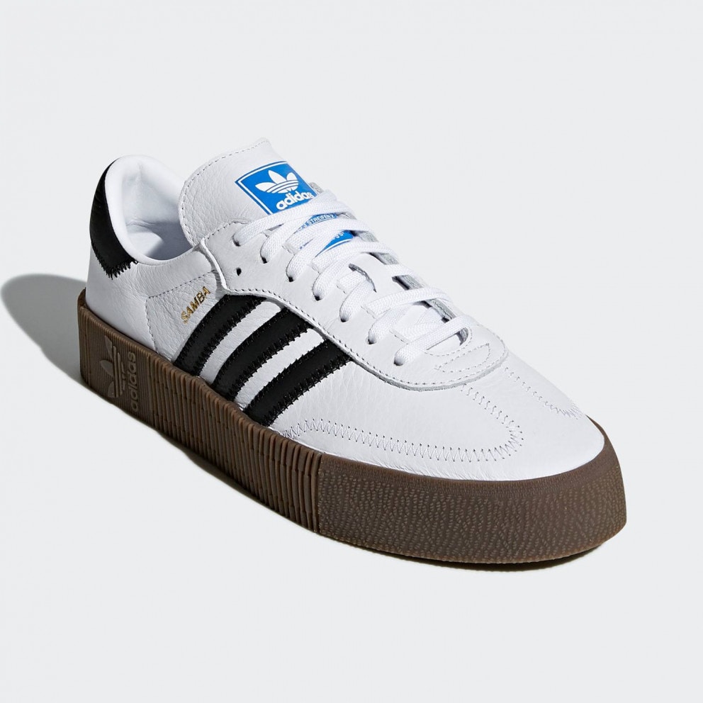 adidas Originals Sambarose Women's Platform Shoes White AQ1134