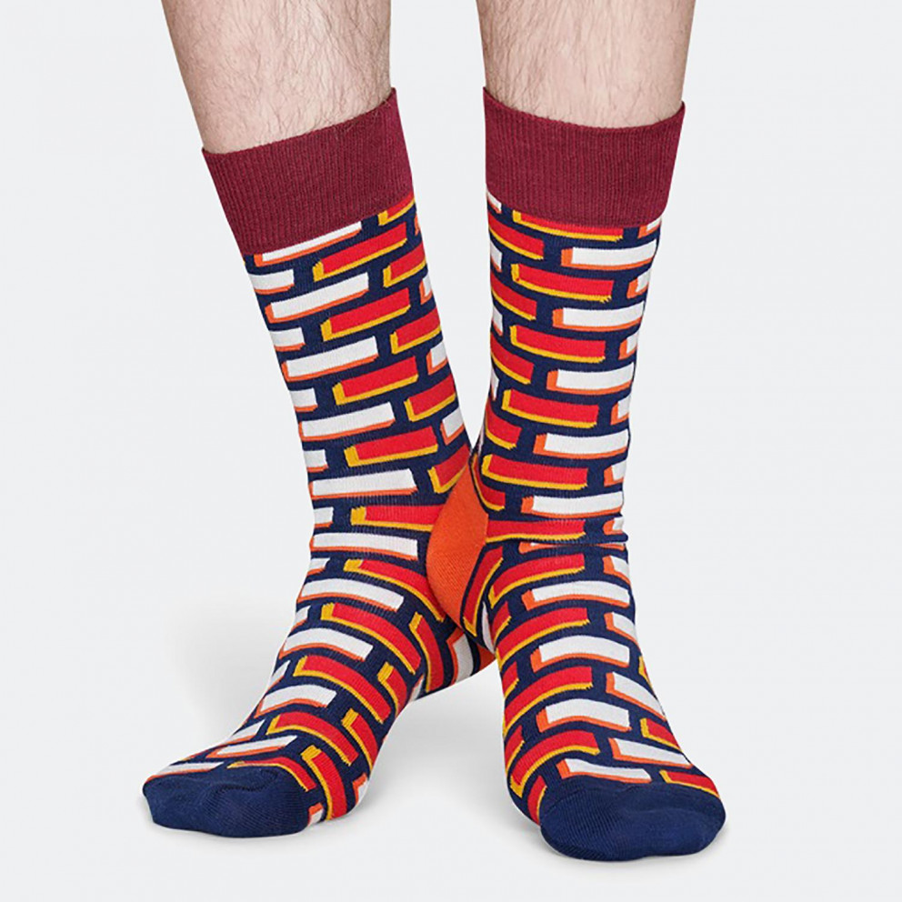 Happy Socks Brick Sock - Unisex Κάλτσες