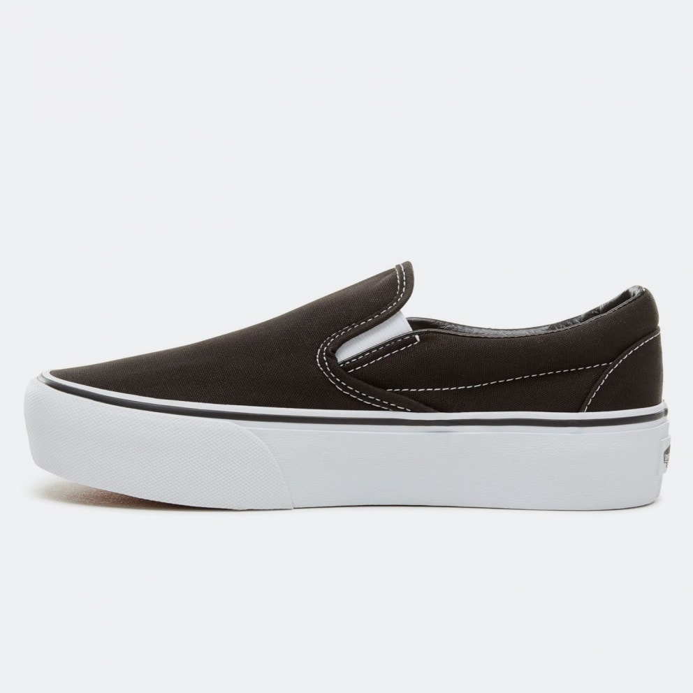 black vans slip ons sale