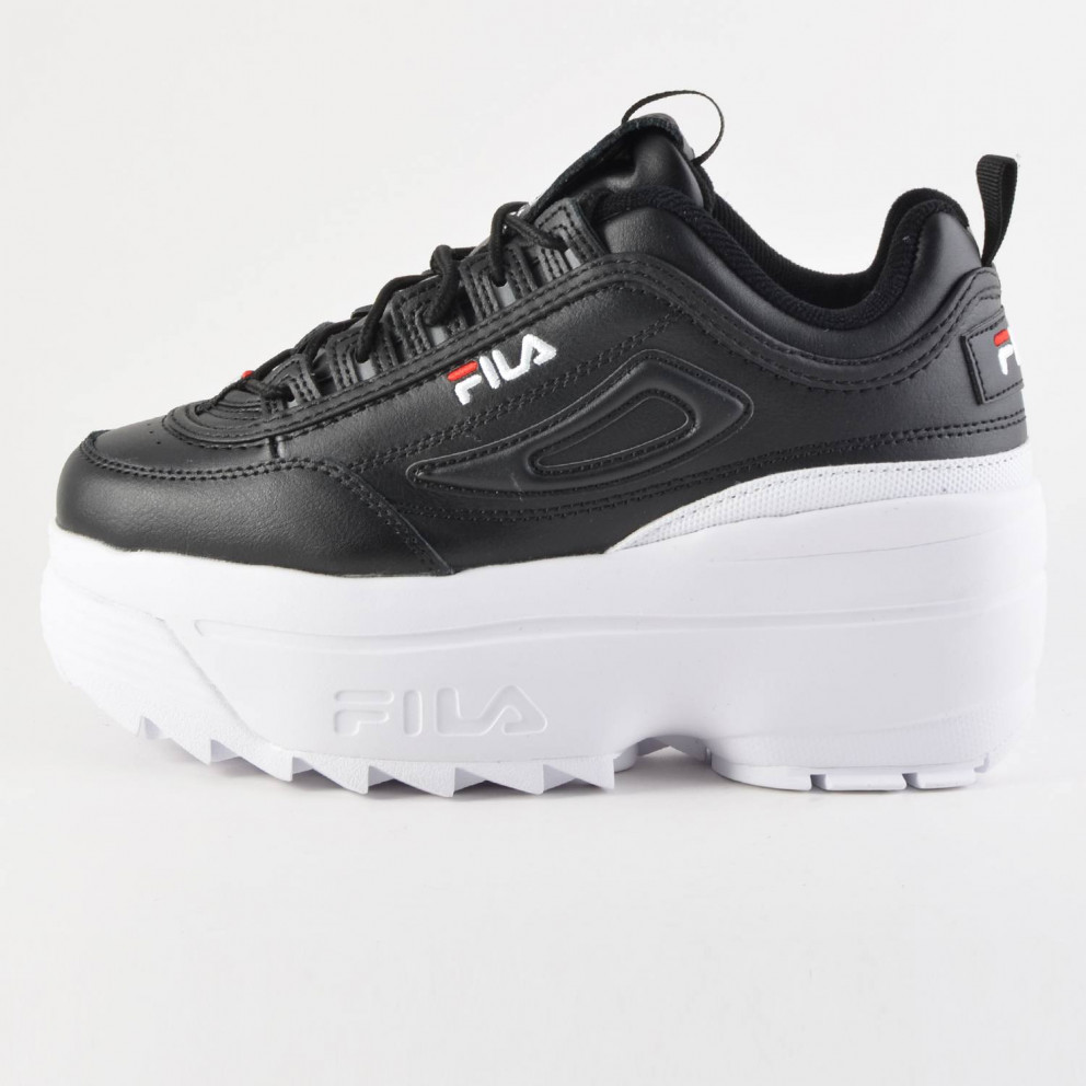 fila disruptor 2 wedge white