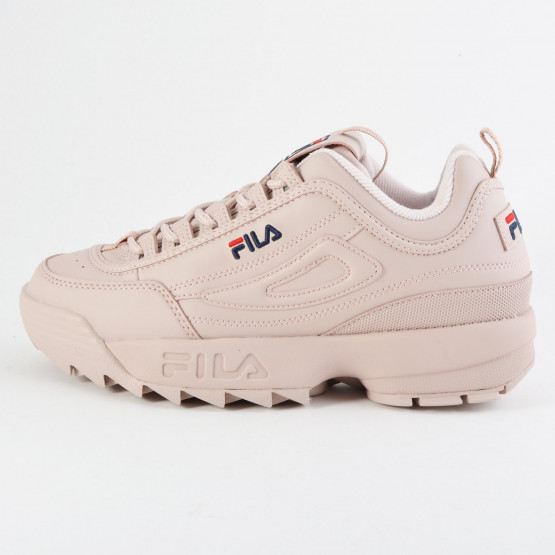 fila heritage disruptor low wmn white