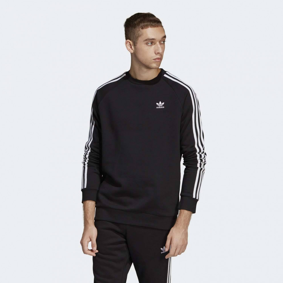 adidas Originals 3-Stripes Men's Sweatshirt Black DV1555