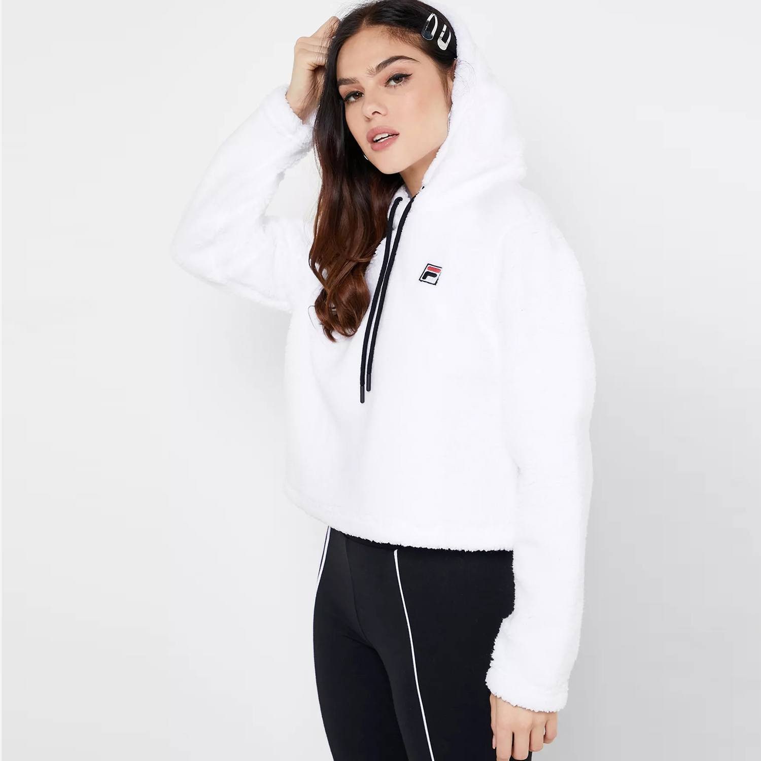 fila fluffy hoodie