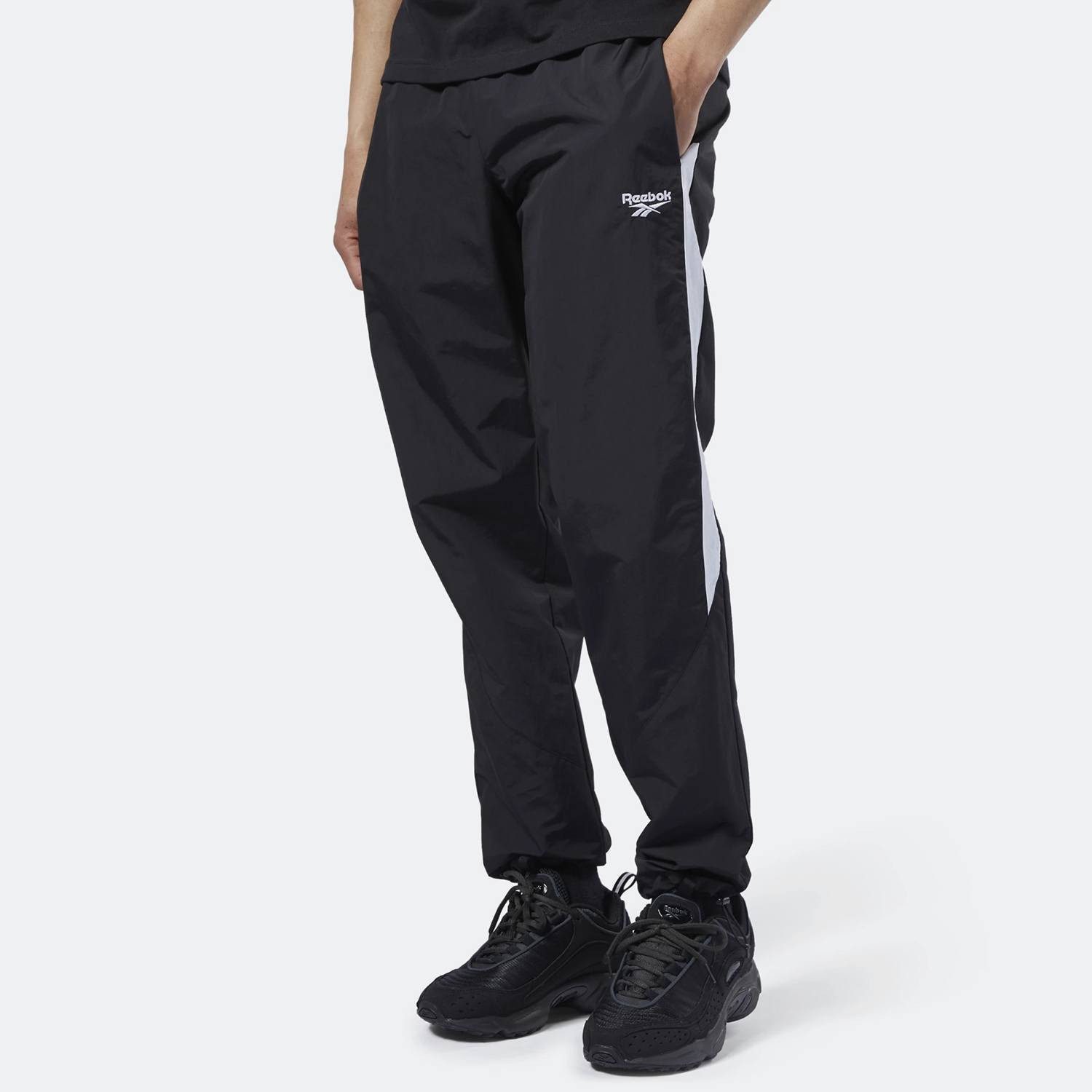 high rise track pants