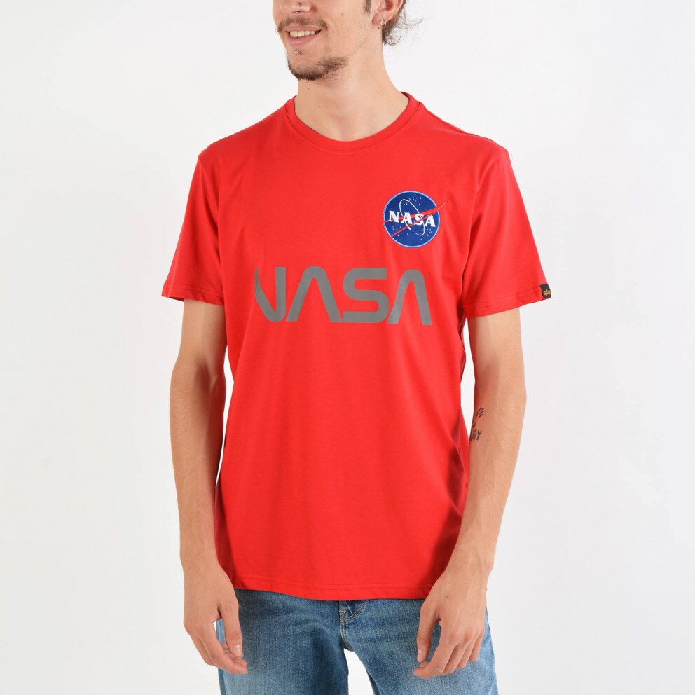 Alpha Industries NASA Reflective Ανδρικό T-Shirt