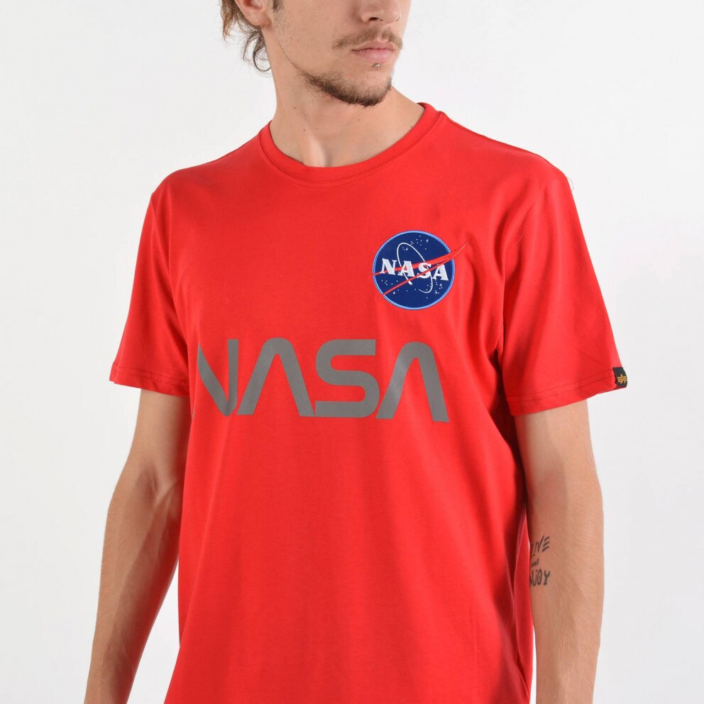 Alpha Industries NASA Reflective Men's T-Shirt