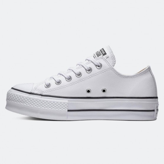 Converse Chuck Taylor All Star Clean Leather Γυναικεία Platform Παπούτσια