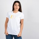 Levis THE PERFECT TEE 90S SERIF T2 MULTICOLO