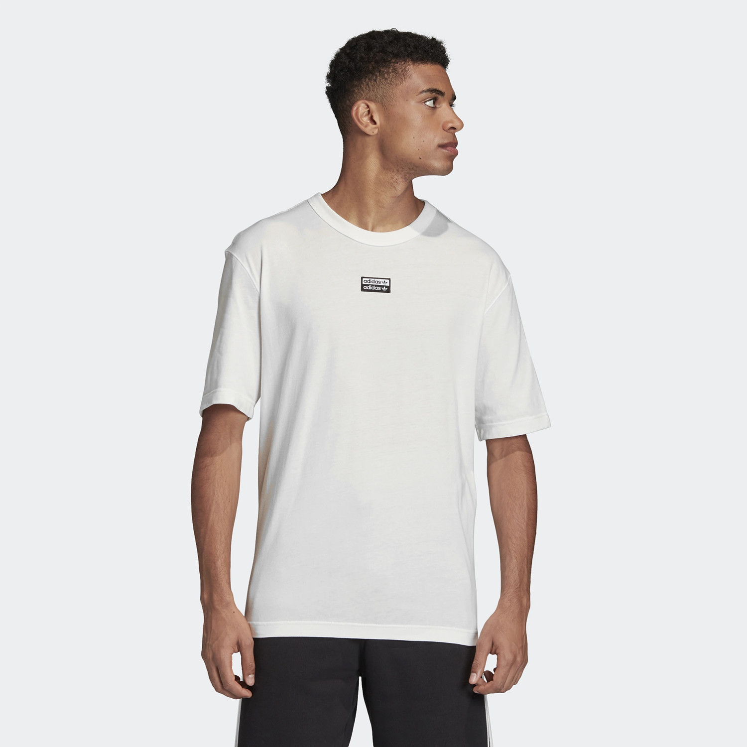 adidas double logo tee