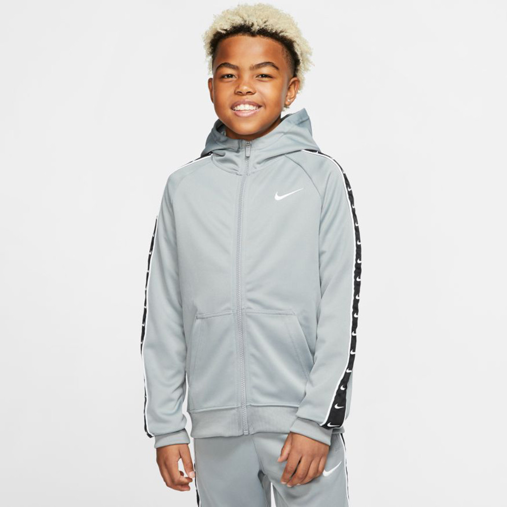 nike sportswear swoosh tape hoodie