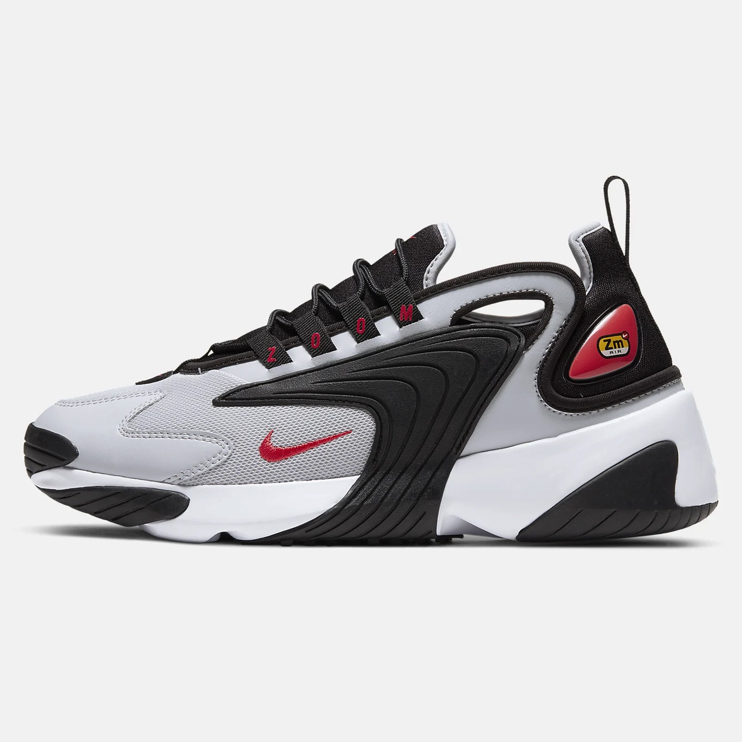 Nike Zoom 2k Men S Shoes Black Track Red Grey Fog White Ao0269 010