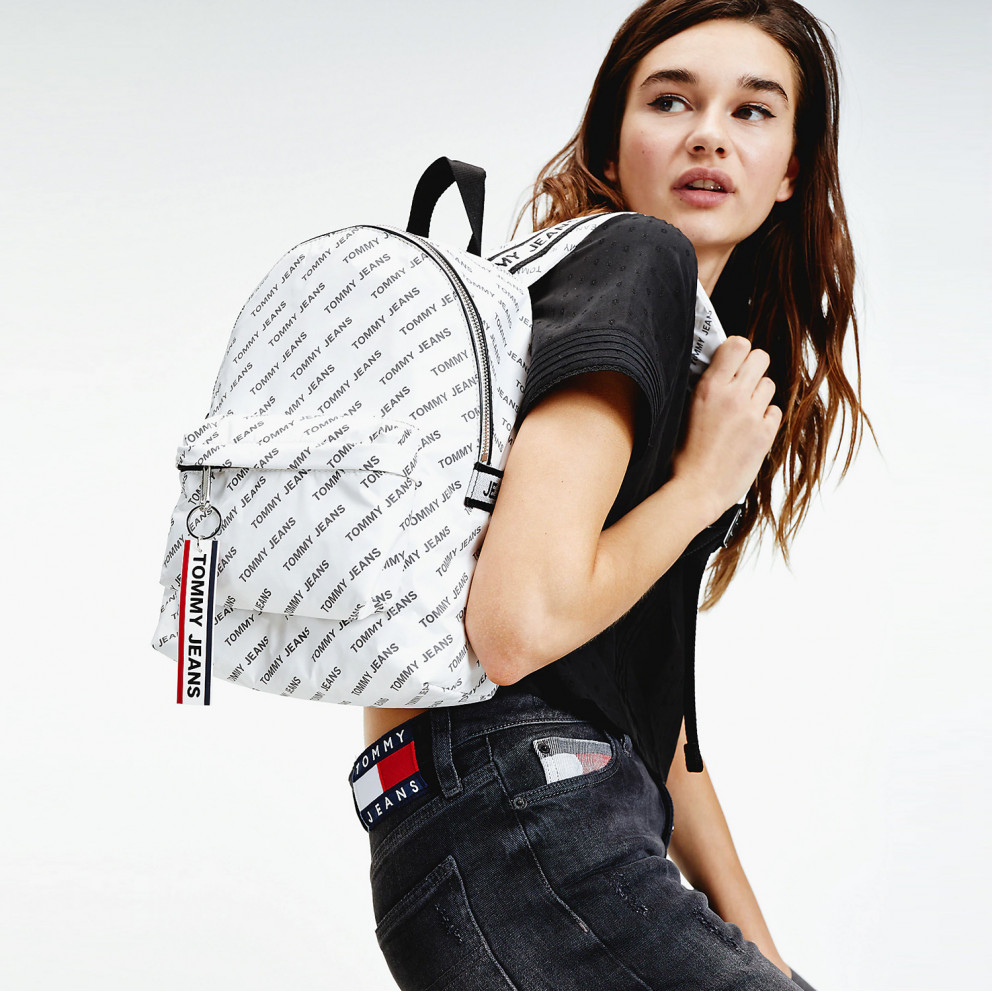 tommy jeans logo tape mini backpack