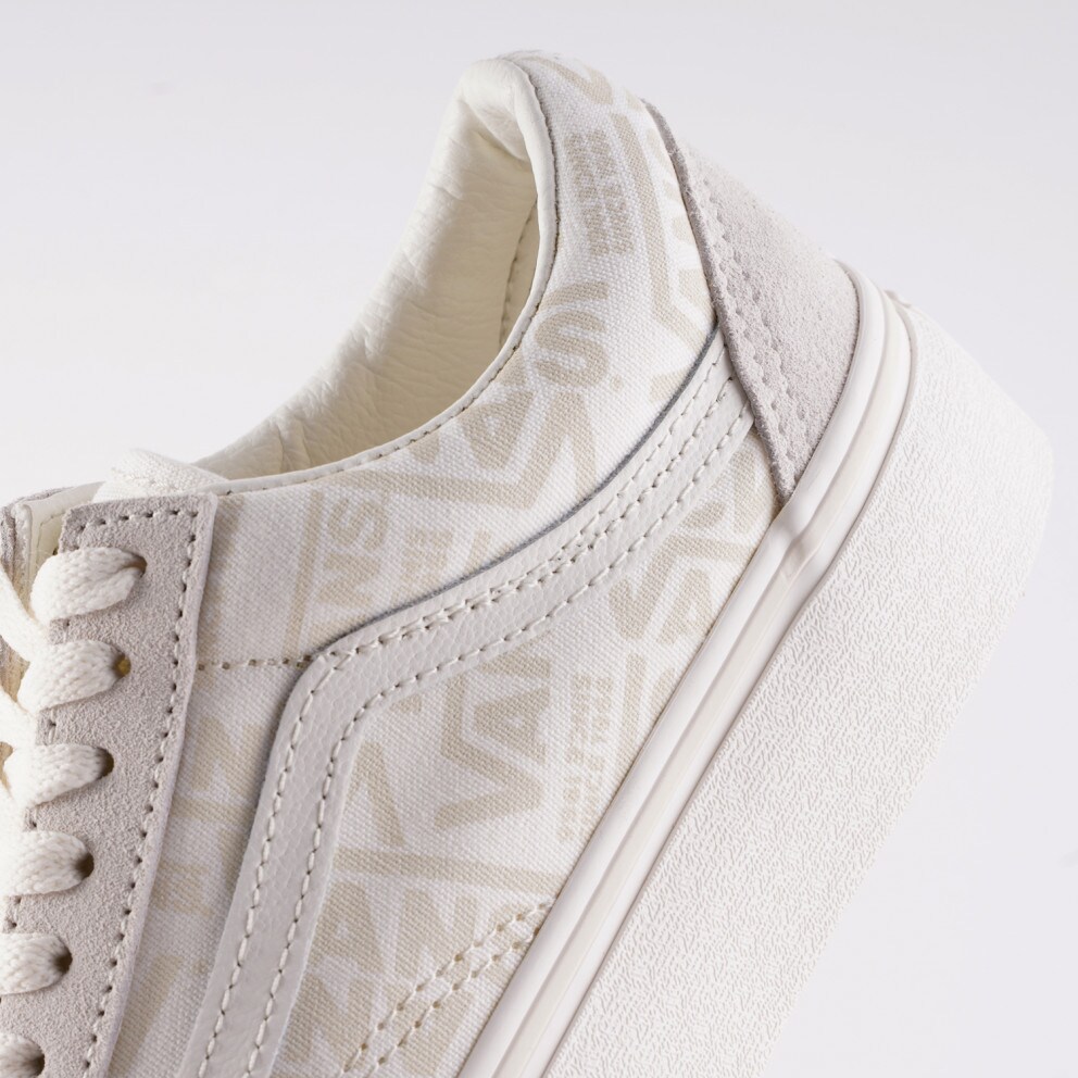 vans ua old skool platform beige