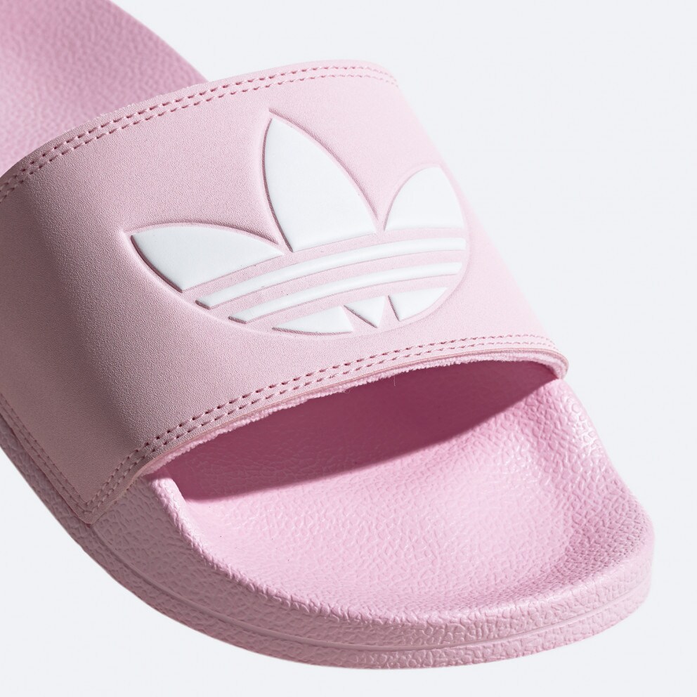 light pink adidas slides womens