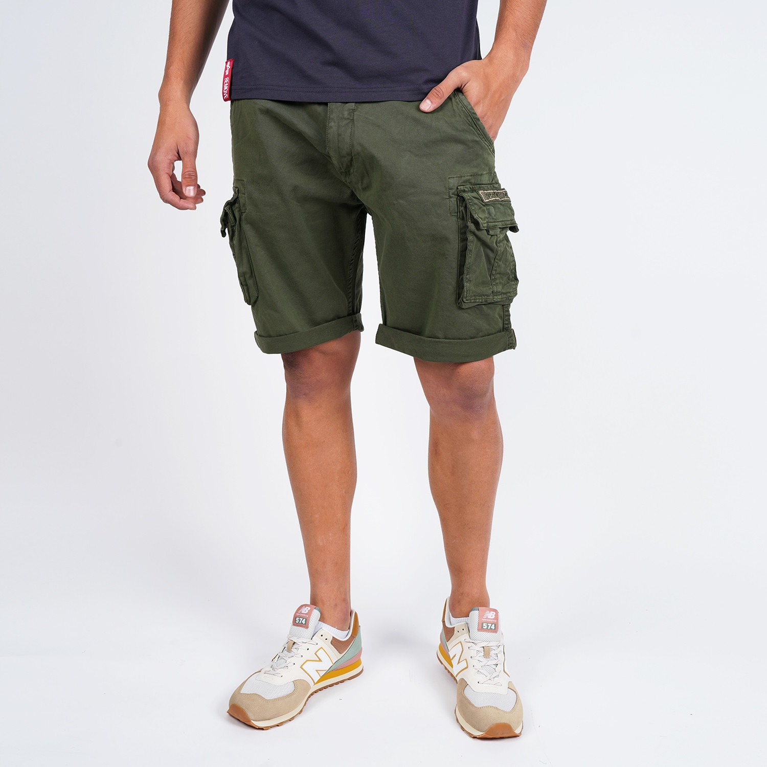 Alpha Industries Crew Short Dark Olive 176203/142