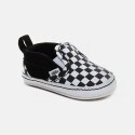 Vans Slip-On V Crib (Checker) Βρεφικά Παπούτσια