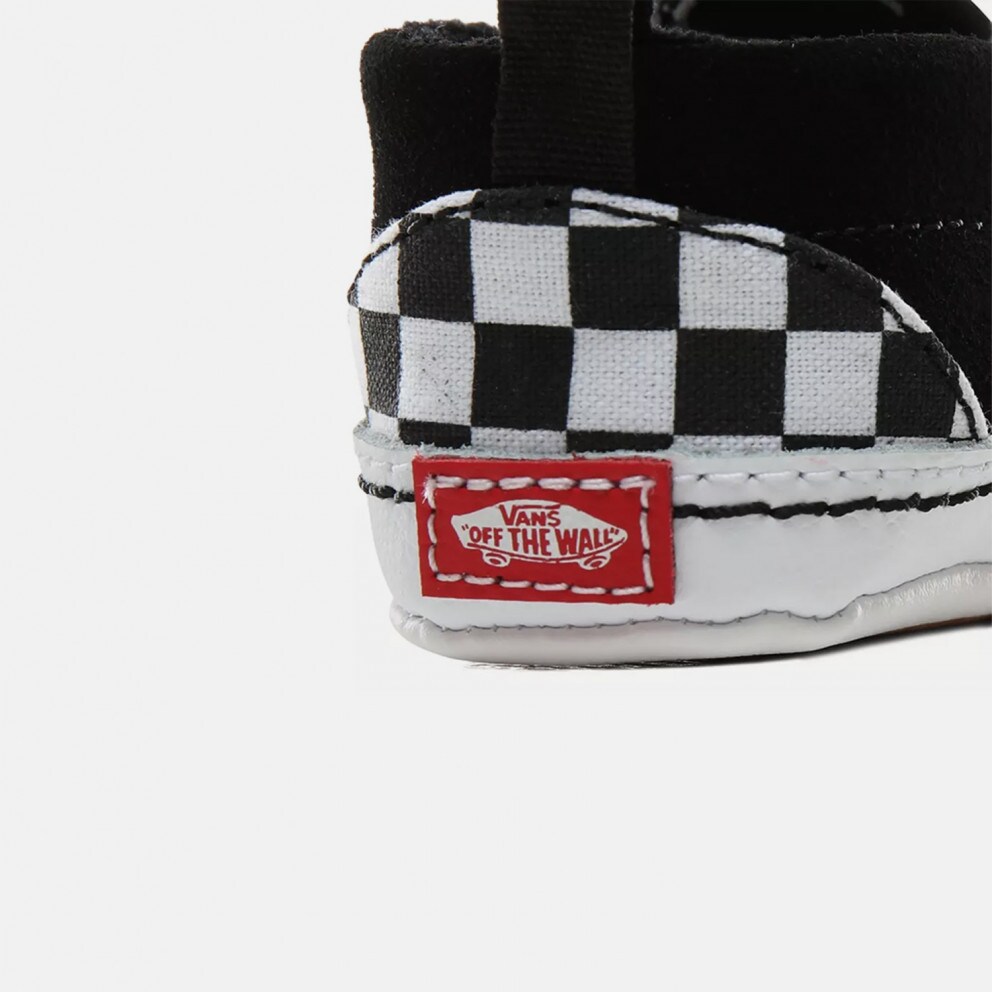 Vans Slip-On V Crib (Checker) Βρεφικά Παπούτσια