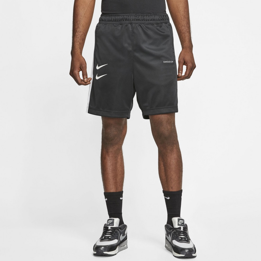 Nike M Nsw Swoosh Short Pk BLACK/WHITE 