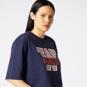 Wrangler Boyfriend Crop Tee Navy