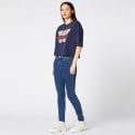 Wrangler Boyfriend Crop Tee Navy