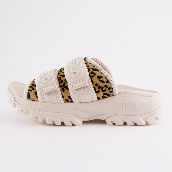 fila outdoor slide animal print