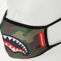 Sprayground Camo Sharkmouth Fashion Mask - Μάσκα Προσώπου