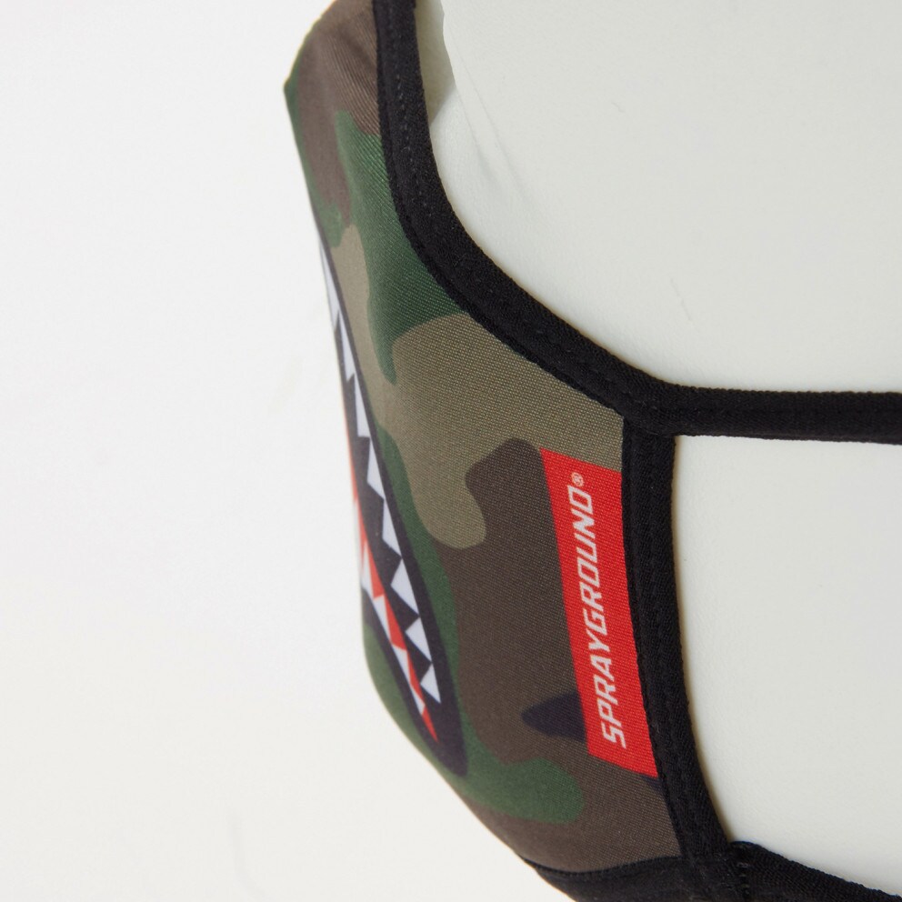 Sprayground Camo Sharkmouth Fashion Mask - Μάσκα Προσώπου