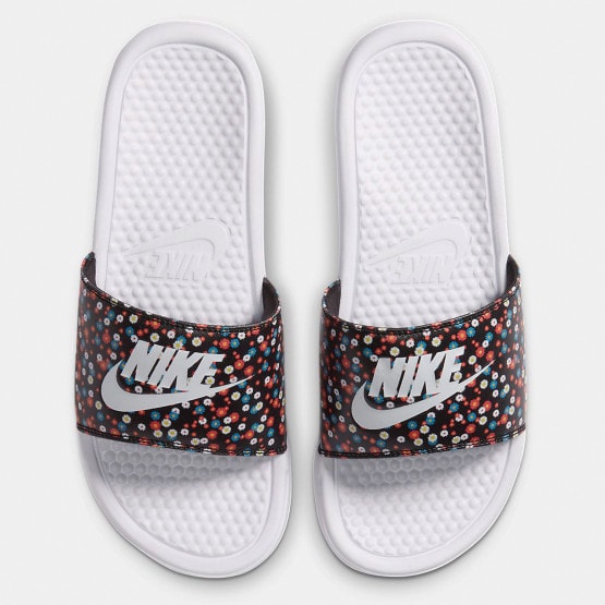 nike benassi print slides women's