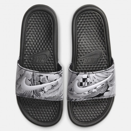 nike benassi jdi print slides womens