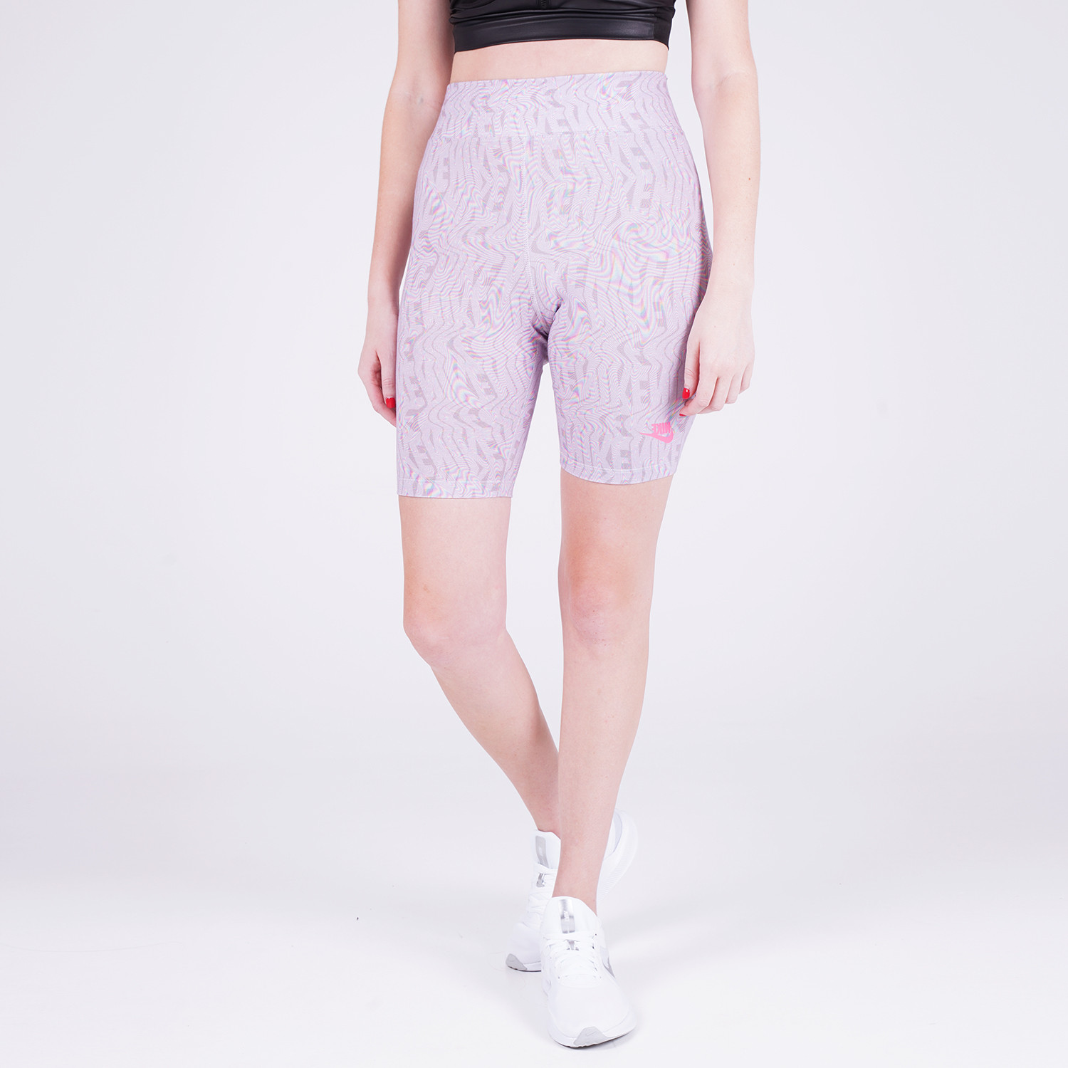 nike air women's aop bike shorts