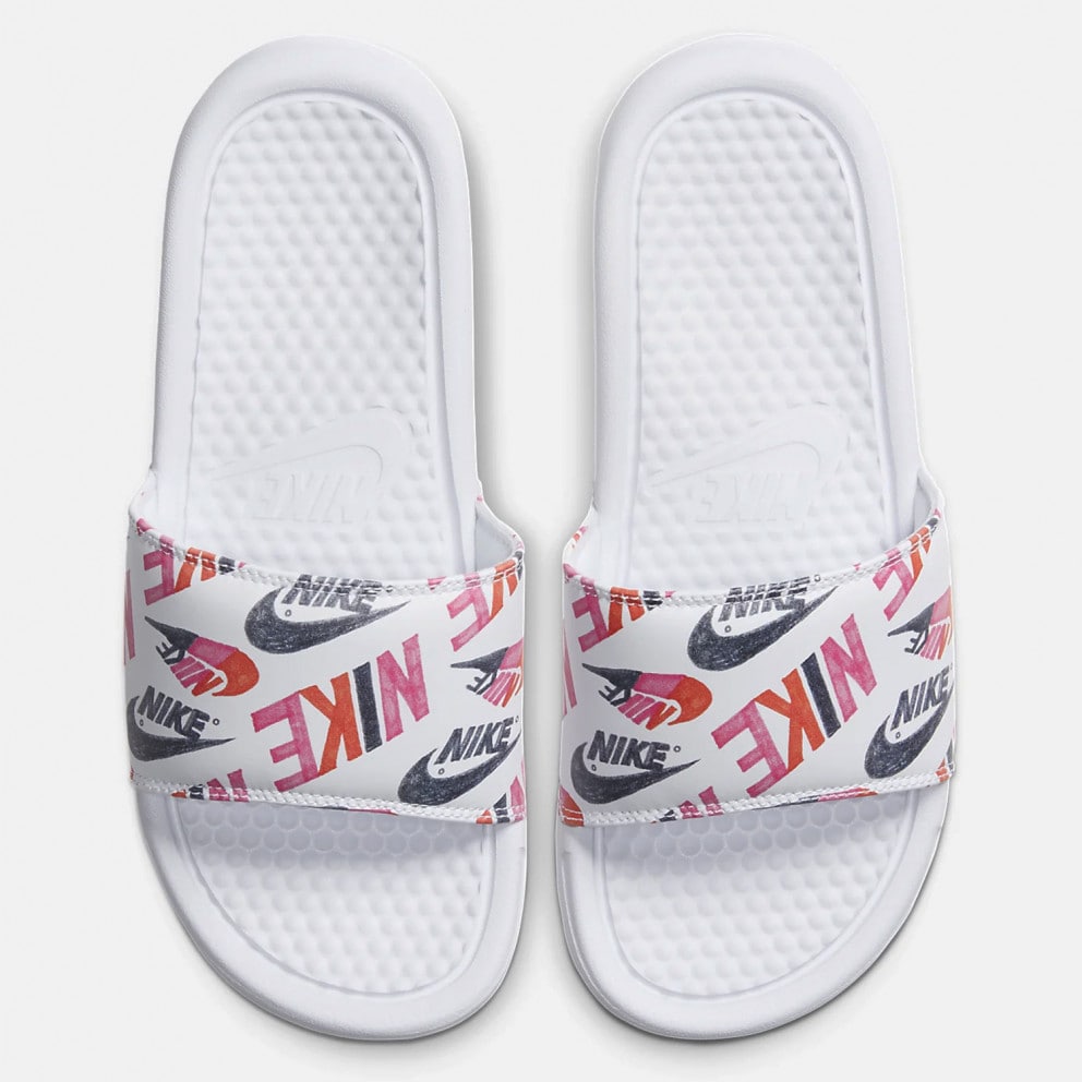 nike benassi jdi print slides women's
