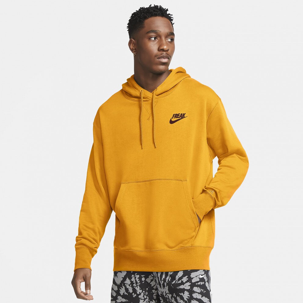 yellow nike pullover