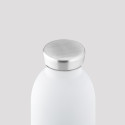 24Bottles Clima Ice White Steel Bottle 850 ml