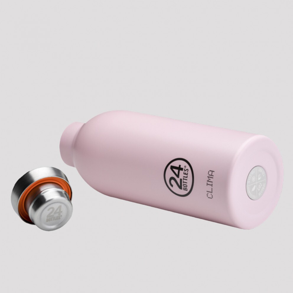 24Bottles Clima Candy Pink Steel Thermos 500 ml