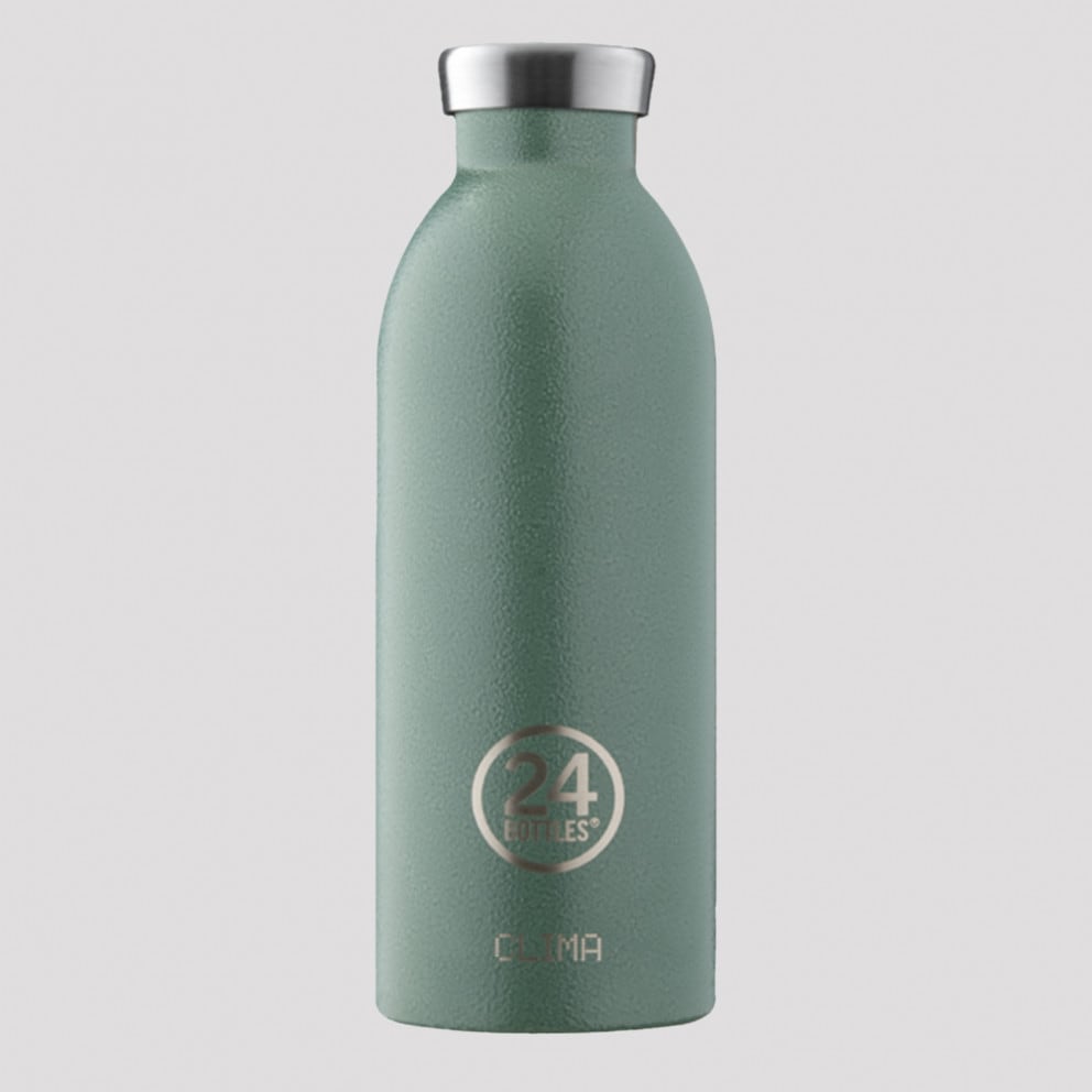 24Bottles Clima Rustic Moss Green Steel Bottle 500 ml