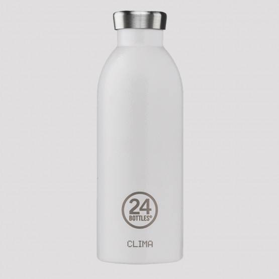 24Bottles Clima Arctic White Steel Bottle 500 ml