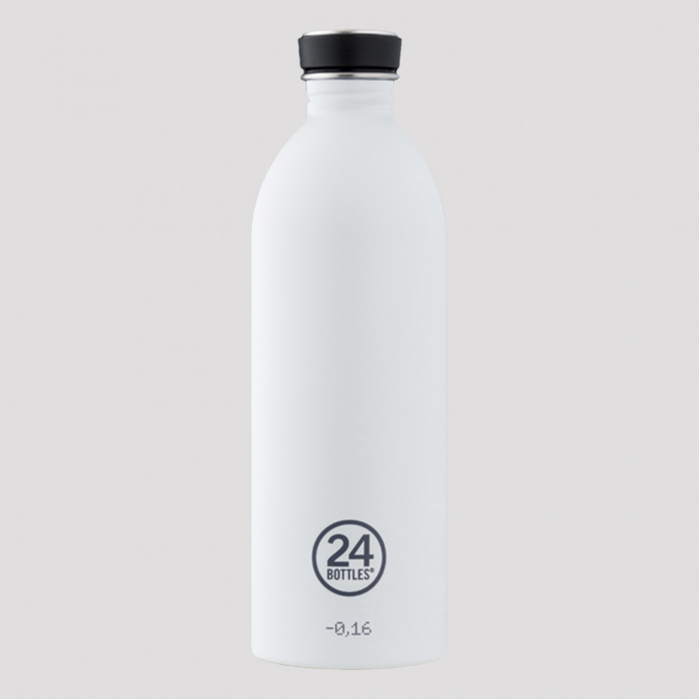 24Bottles Urban Ice White Steel Bottle 1L