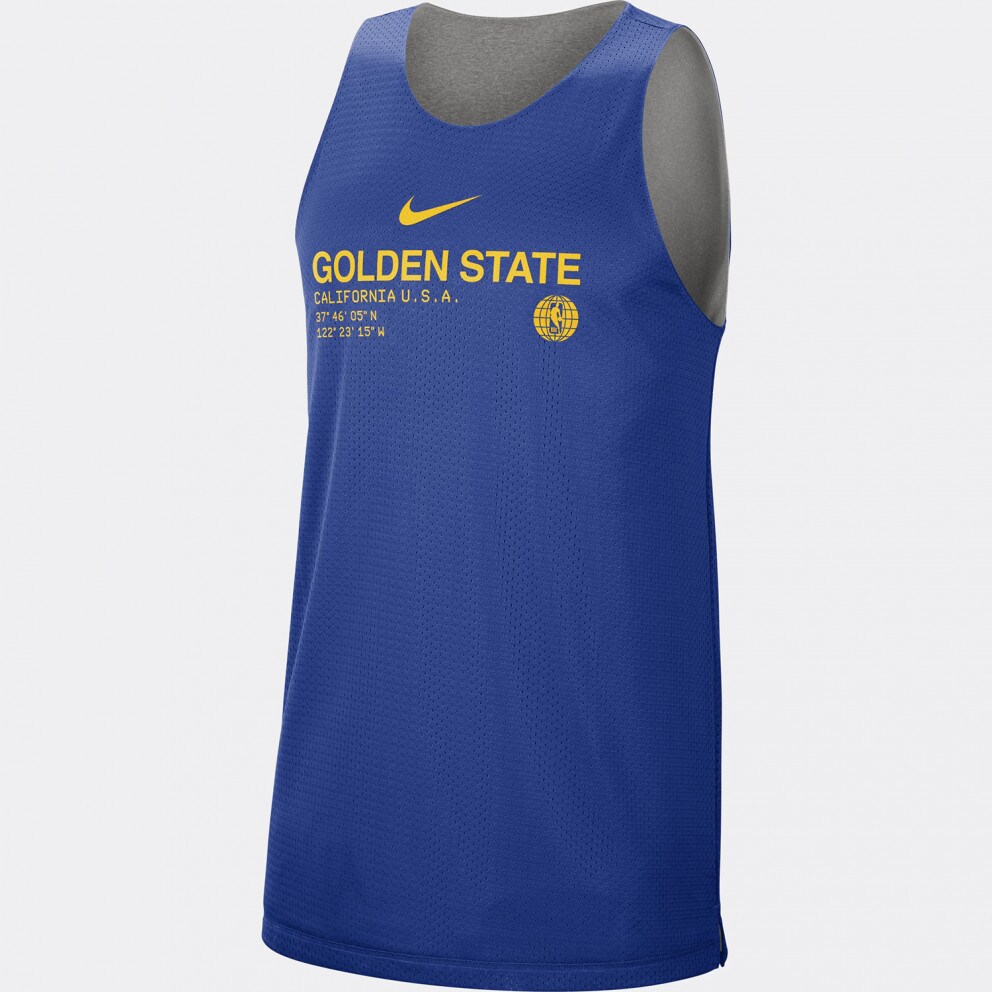 Nike NBA Golden State Warriors Standard Reversible Ανδρικό Αμάνικο