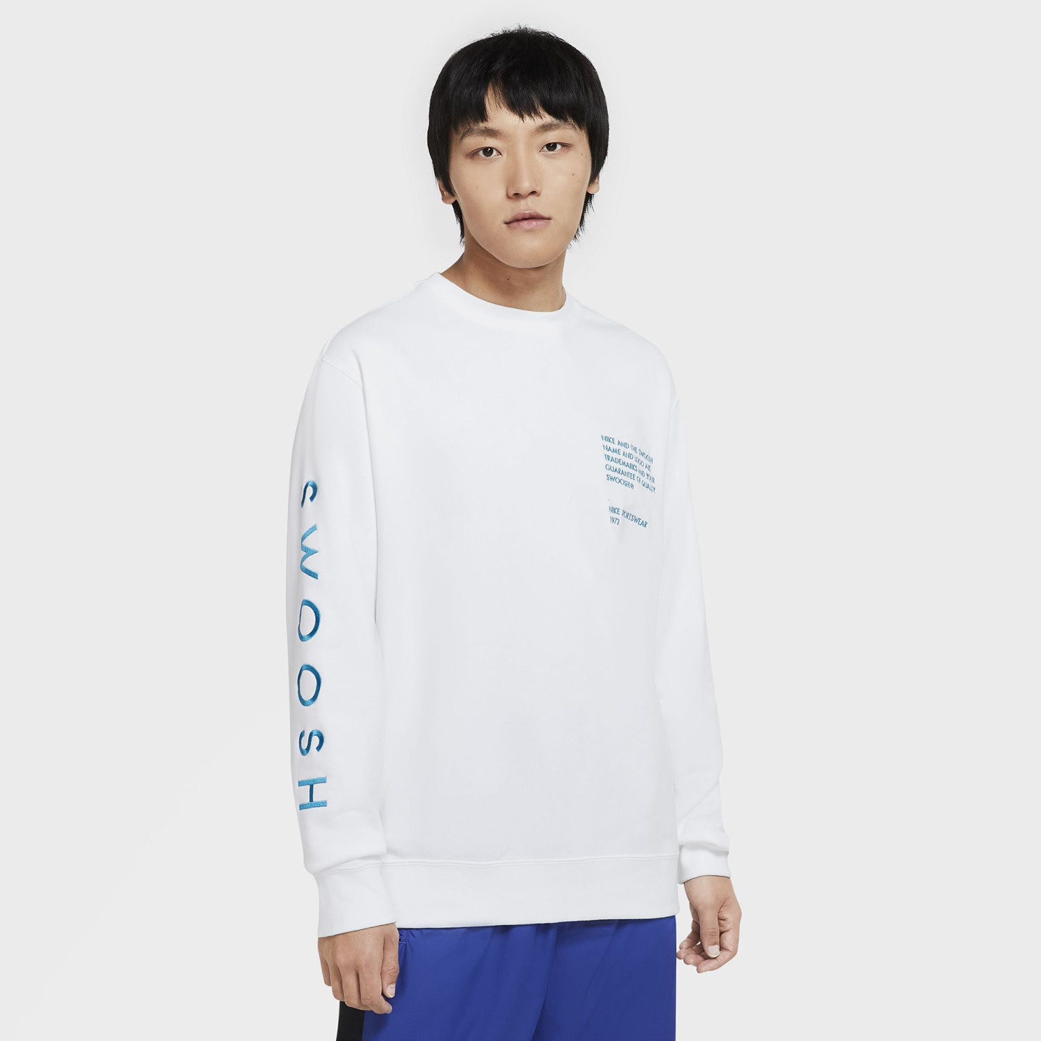 Buy nike as m nsw swoosh crew> OFF-72%