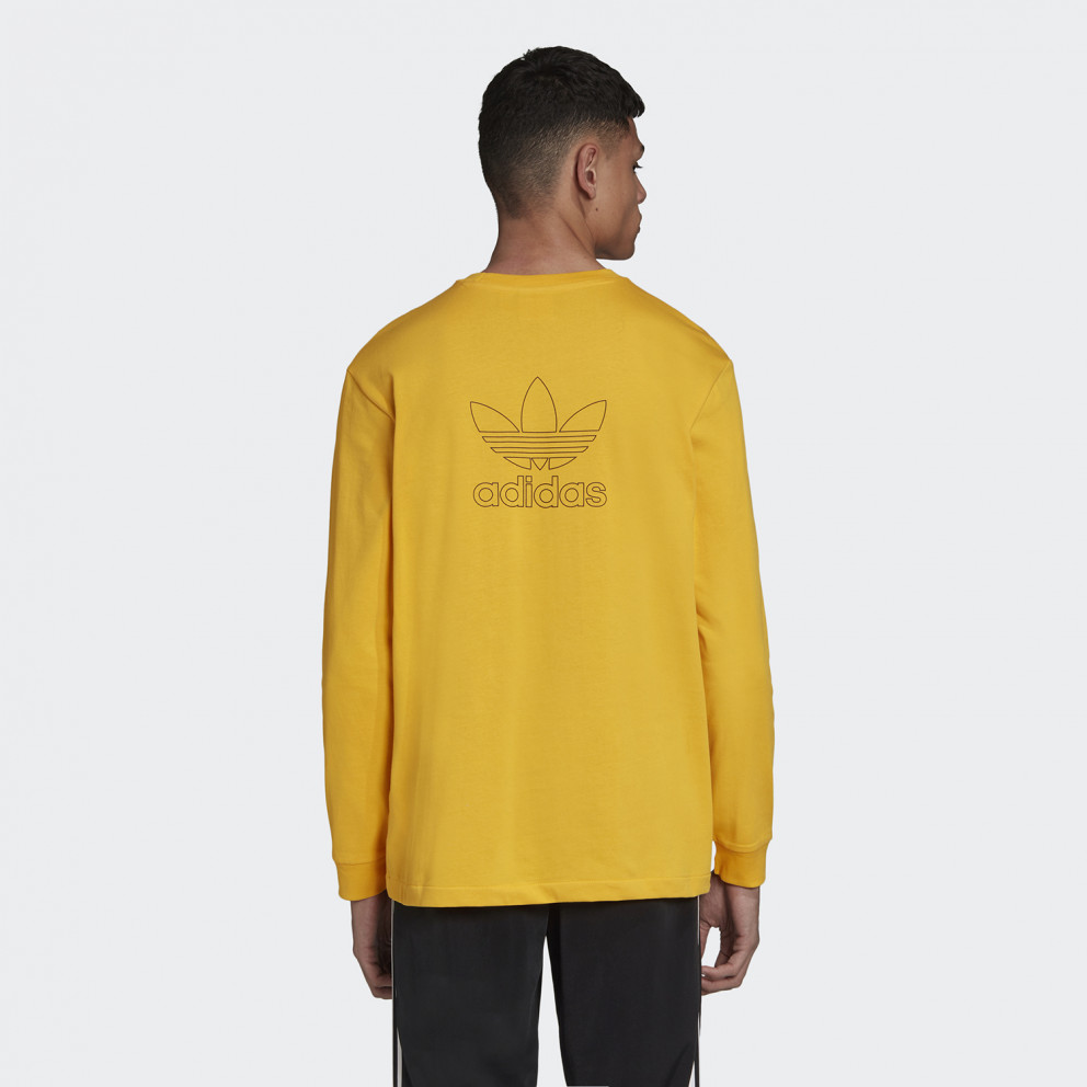 adidas trefoil ls tee