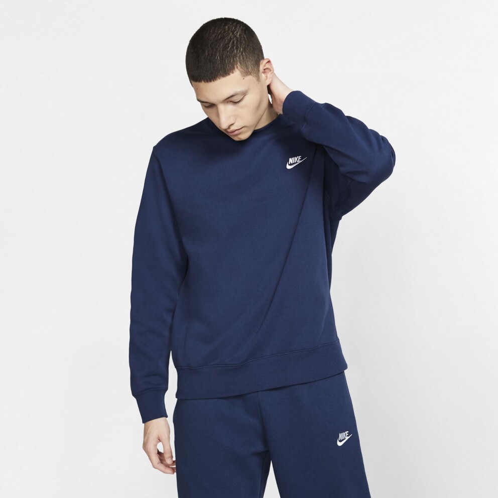 Nike Sportswear Club Ανδρική Μπλούζα Φούτερ