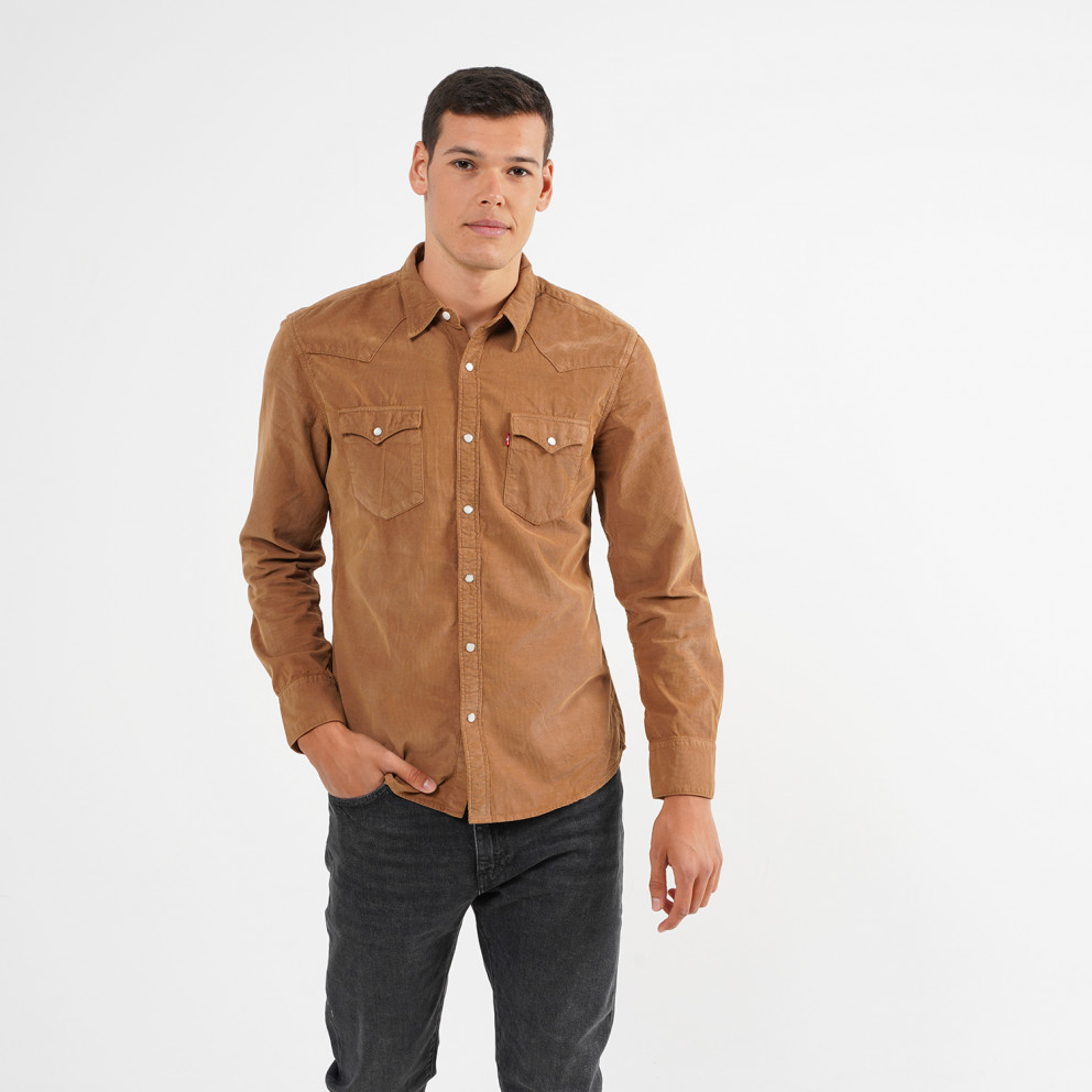 levis brown shirt