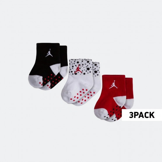 Jordan Cement  Ankle 3PK Toddlers Socks