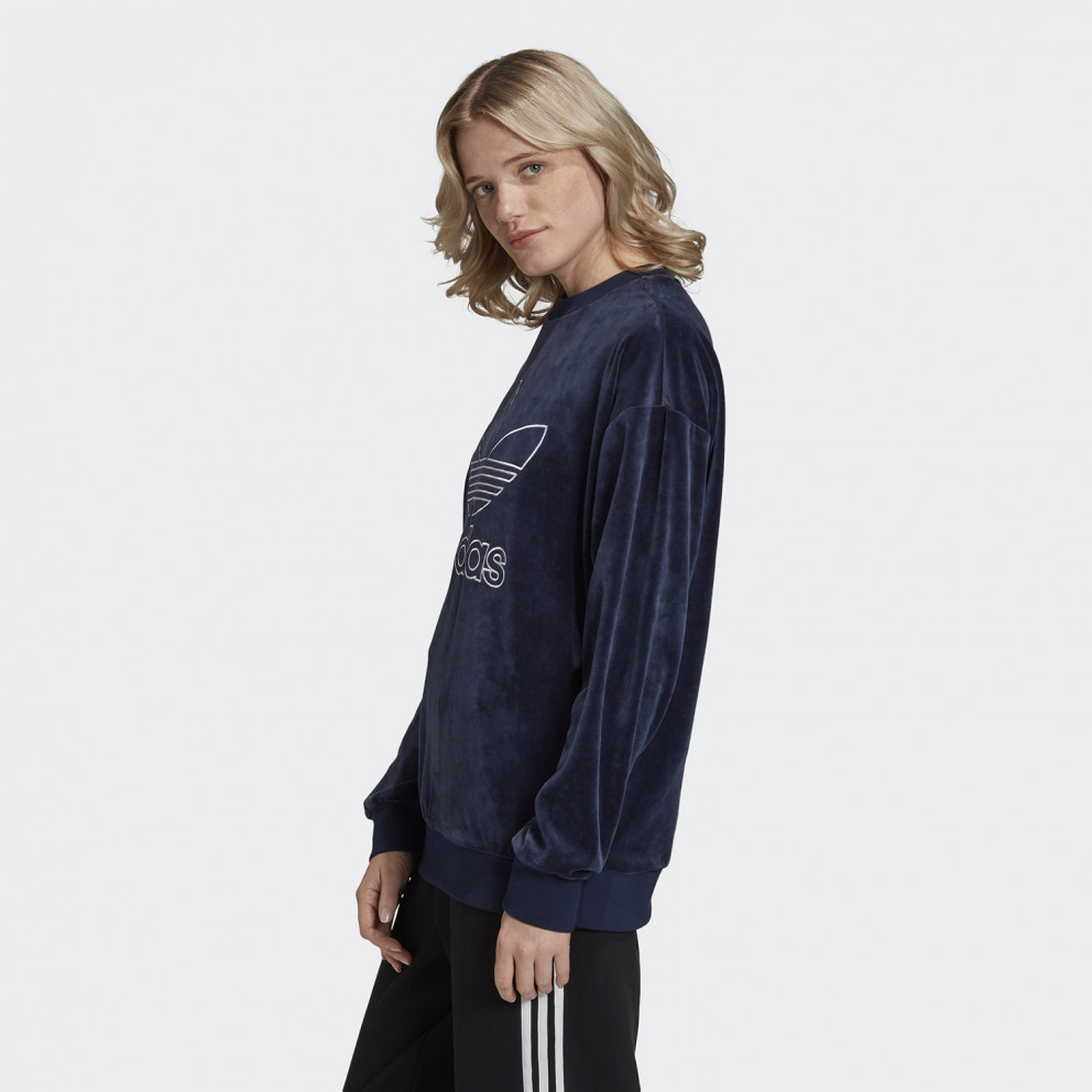 velour adidas sweatshirt
