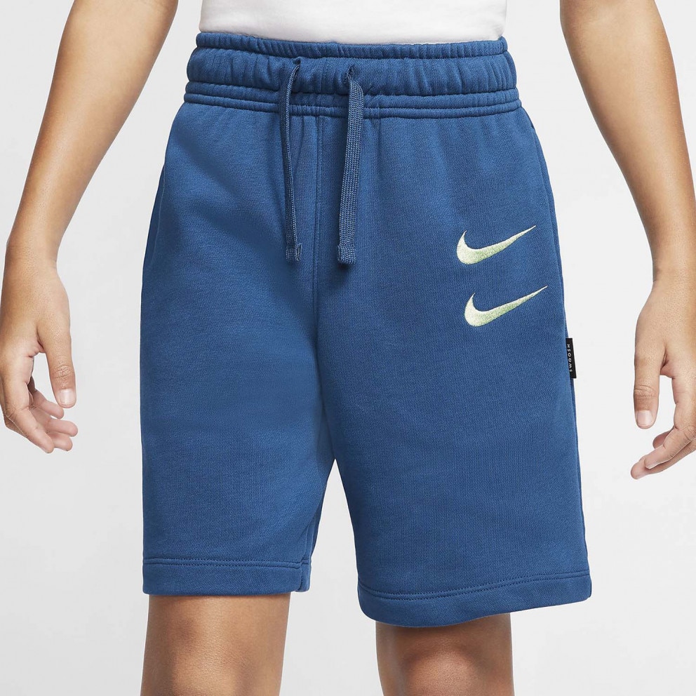 nike sportswear swoosh french terry trousers