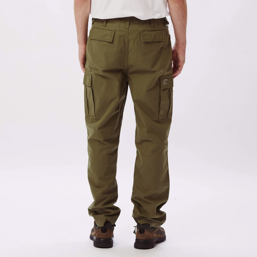 red fatigue pants
